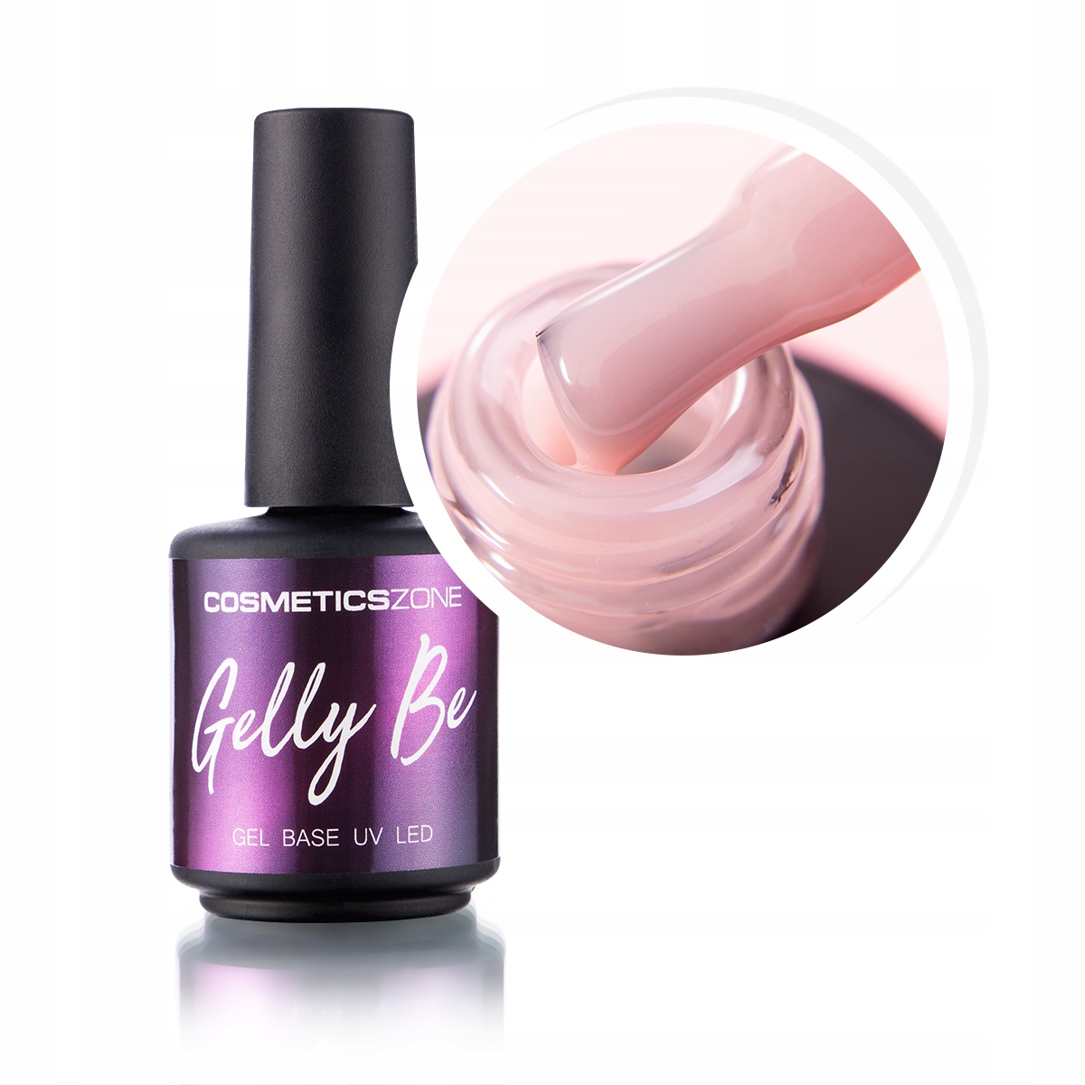 COSMETICS ZONE HYBRYDA ŻEL GELLY BE COVER 10