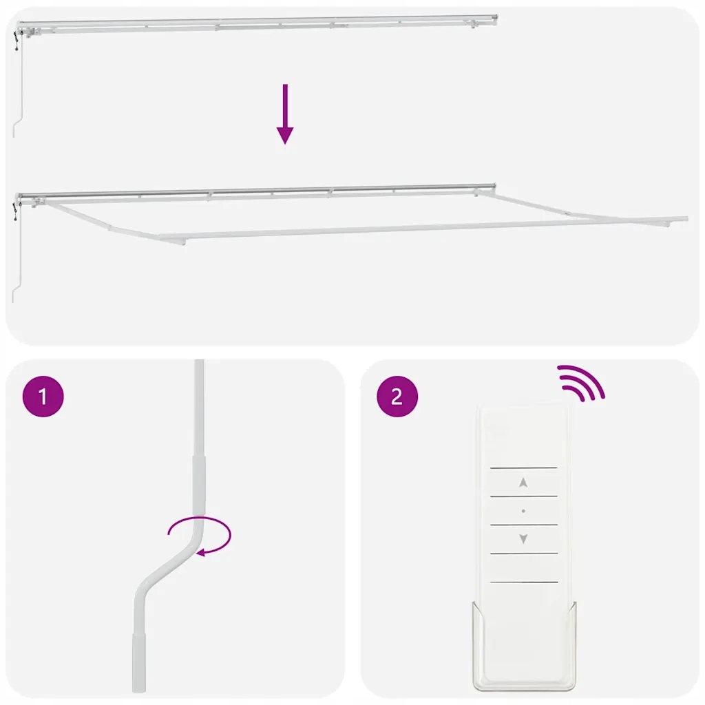 Manualny mechanizm łatwego rozkładania