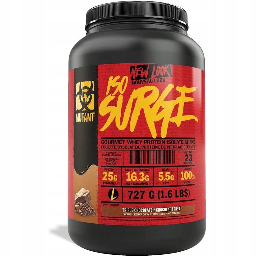PVL Mutant - Iso Surge, Izolat, Triple Chocolate, Proszek, 727g – Idealny wybór dla sportowców