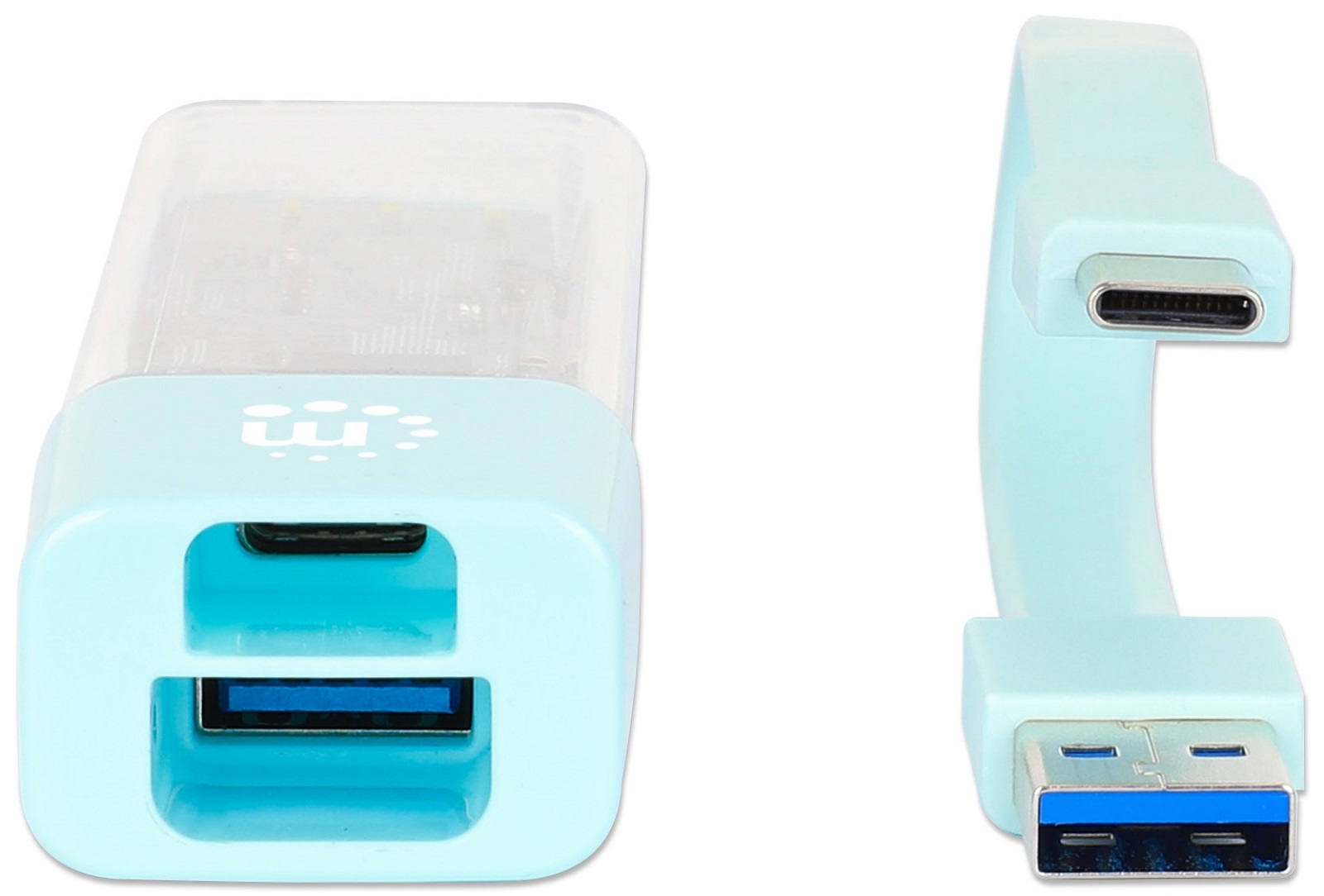 Cztery porty USB-A 3.0 – Rozszerz swoje możliwości