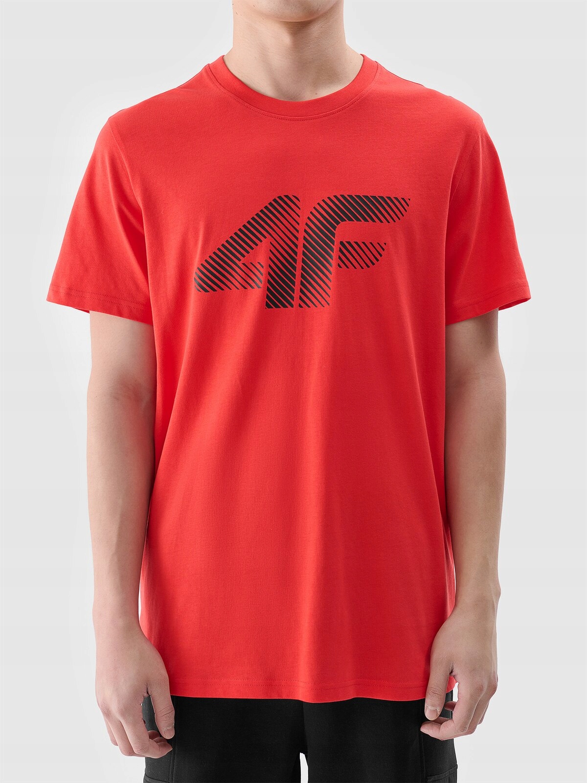 Koszulka Męska Casual Bawełniana 4F 4FWMM00TTSHM2257-62S – Idealny wybór na co dzień