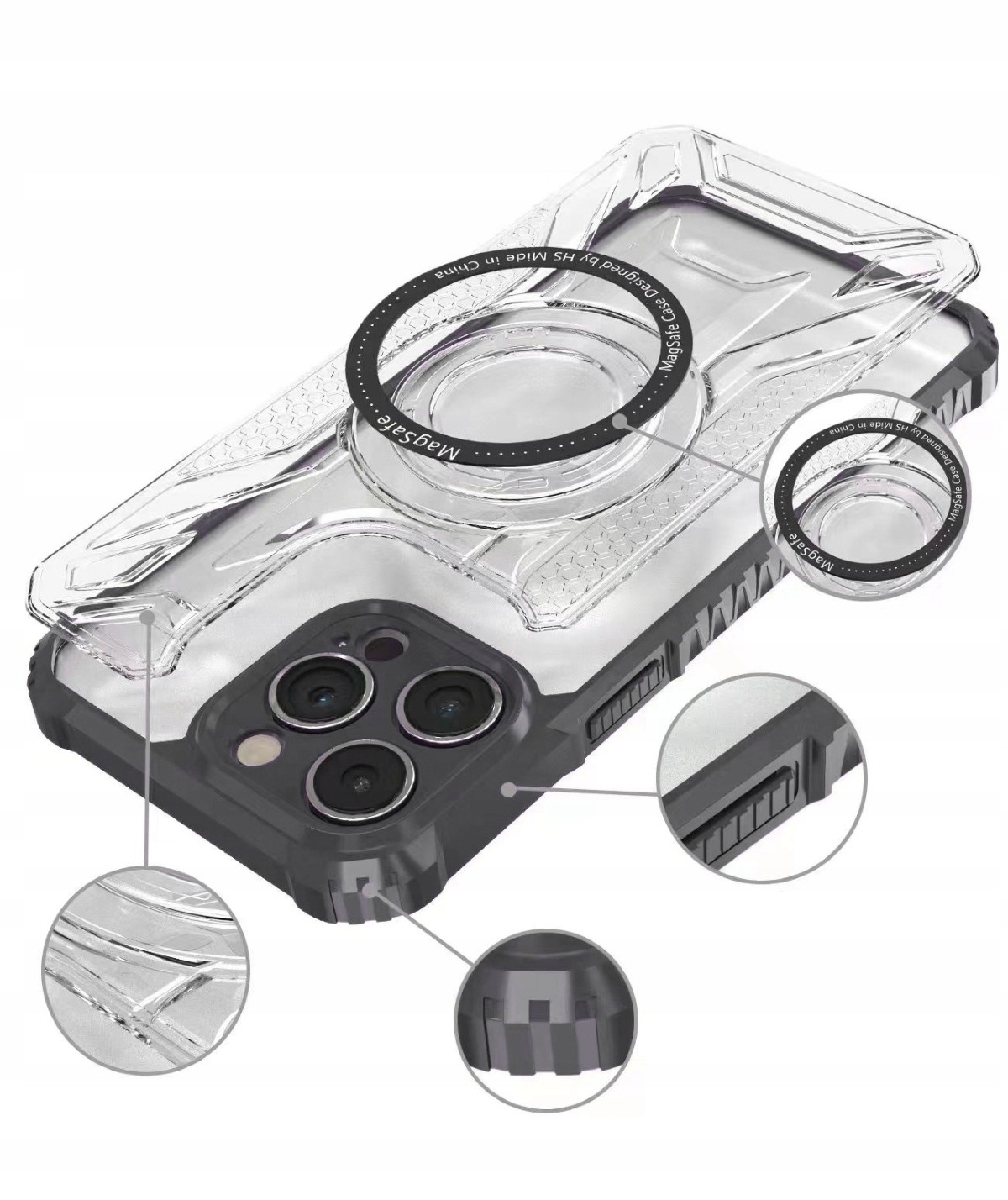 Precyzyjne dopasowanie – Wygodny dostęp do przycisków i portów