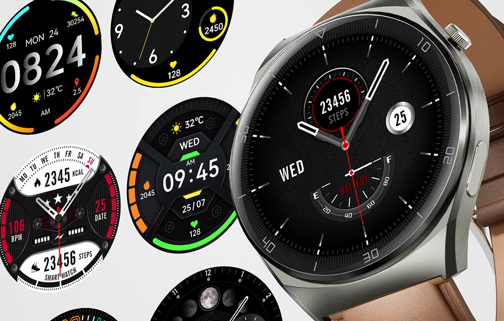 Wyświetlacz AMOLED 1.43” – Niezrównana jakość obrazu