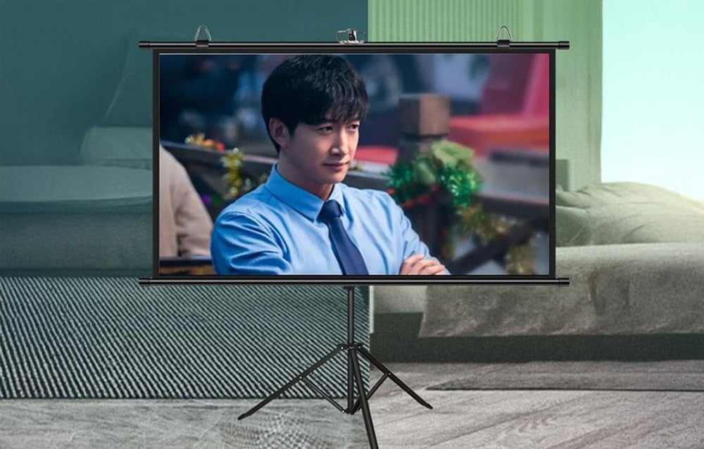 Ekran projekcyjny Blitzwolf 60 cali BW-VS12 – Idealne rozwiązanie do projekcji