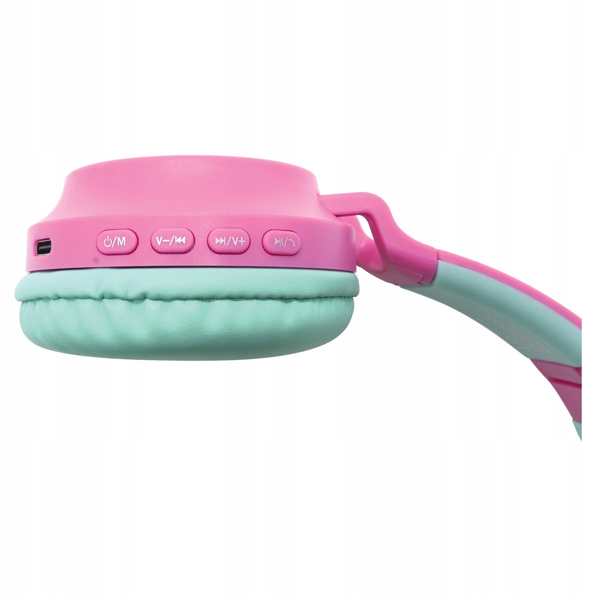 Urokliwe kocie uszka i zmieniające się kolory LED