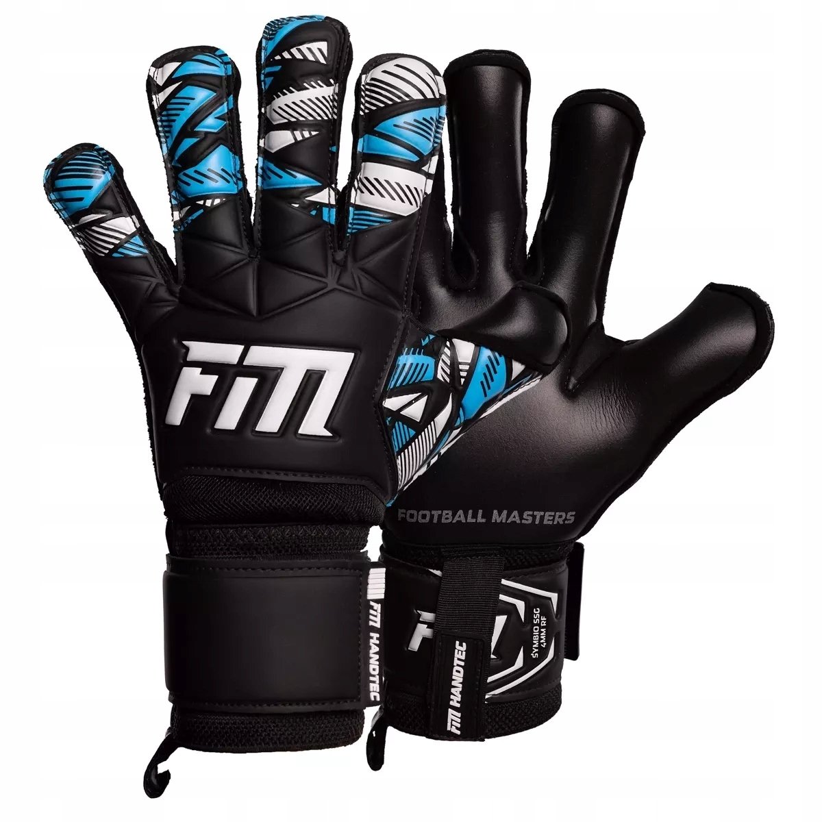 Rękawice bramkarskie FM Invictus X Training BLUE r. 9 – Idealne dla bramkarzy