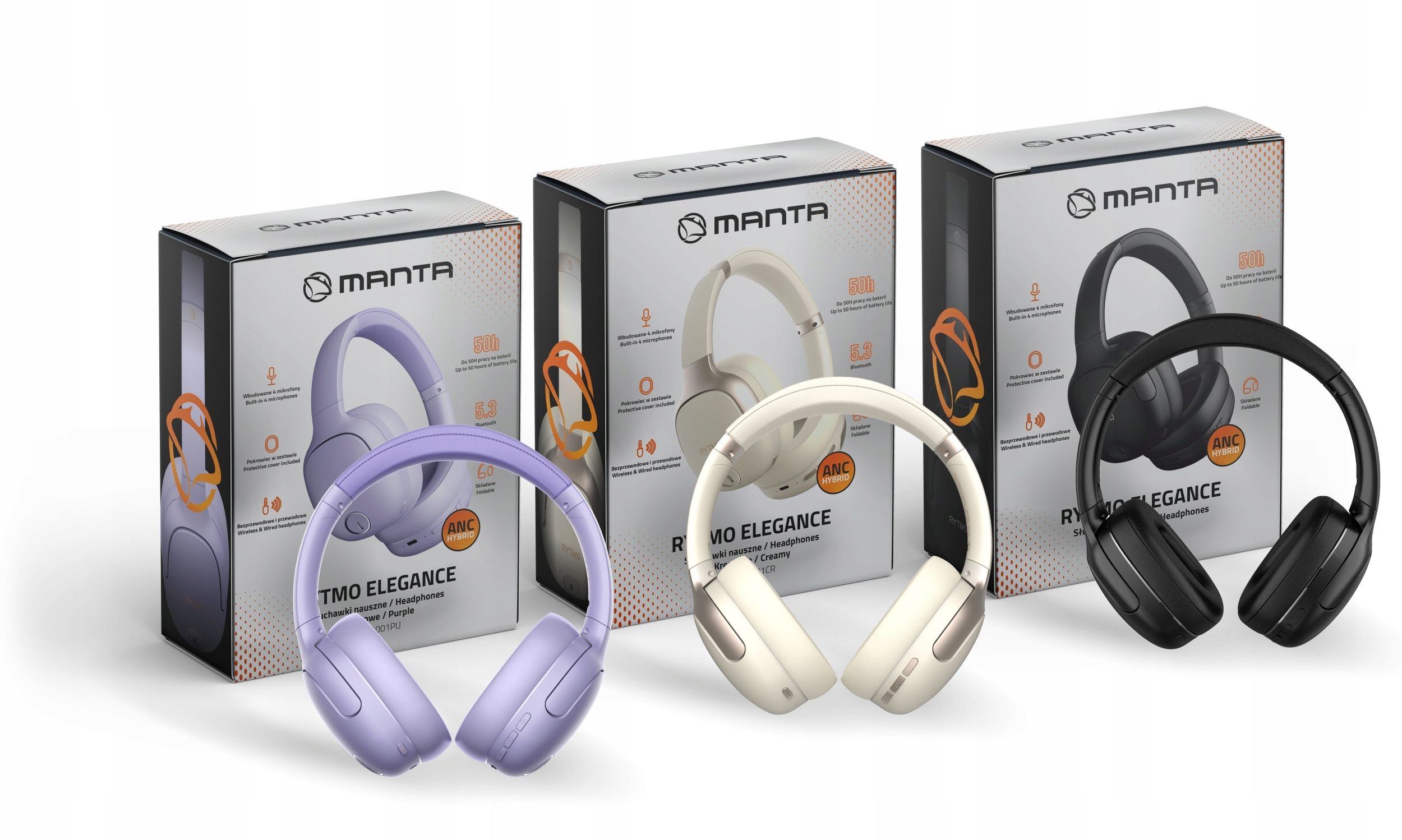 Solidna konstrukcja i składana obudowa – Doskonałe słuchawki do podróży