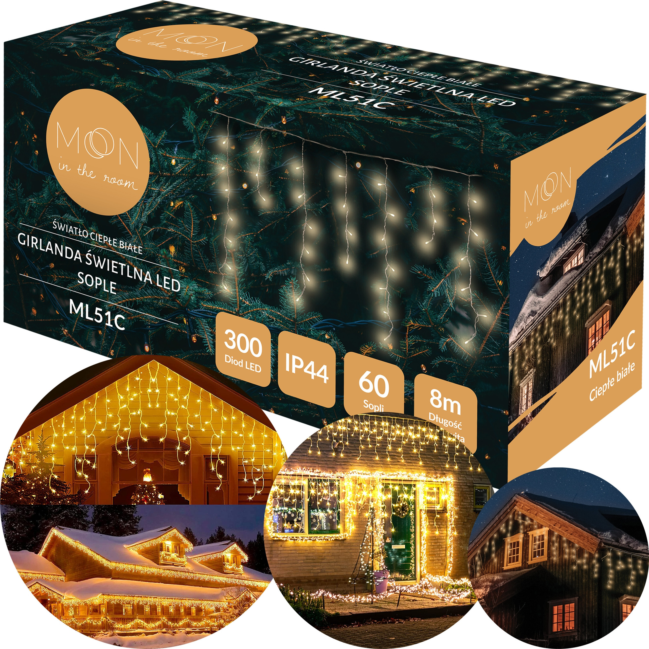 Girlanda świetlna 60 LED – Oświetlenie, które zachwyca