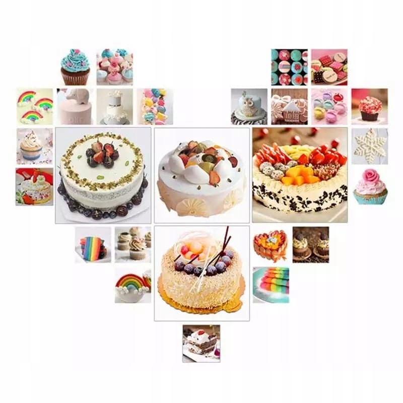 Elastyczna konstrukcja – Łatwe wyjmowanie ciast bez uszkodzeń