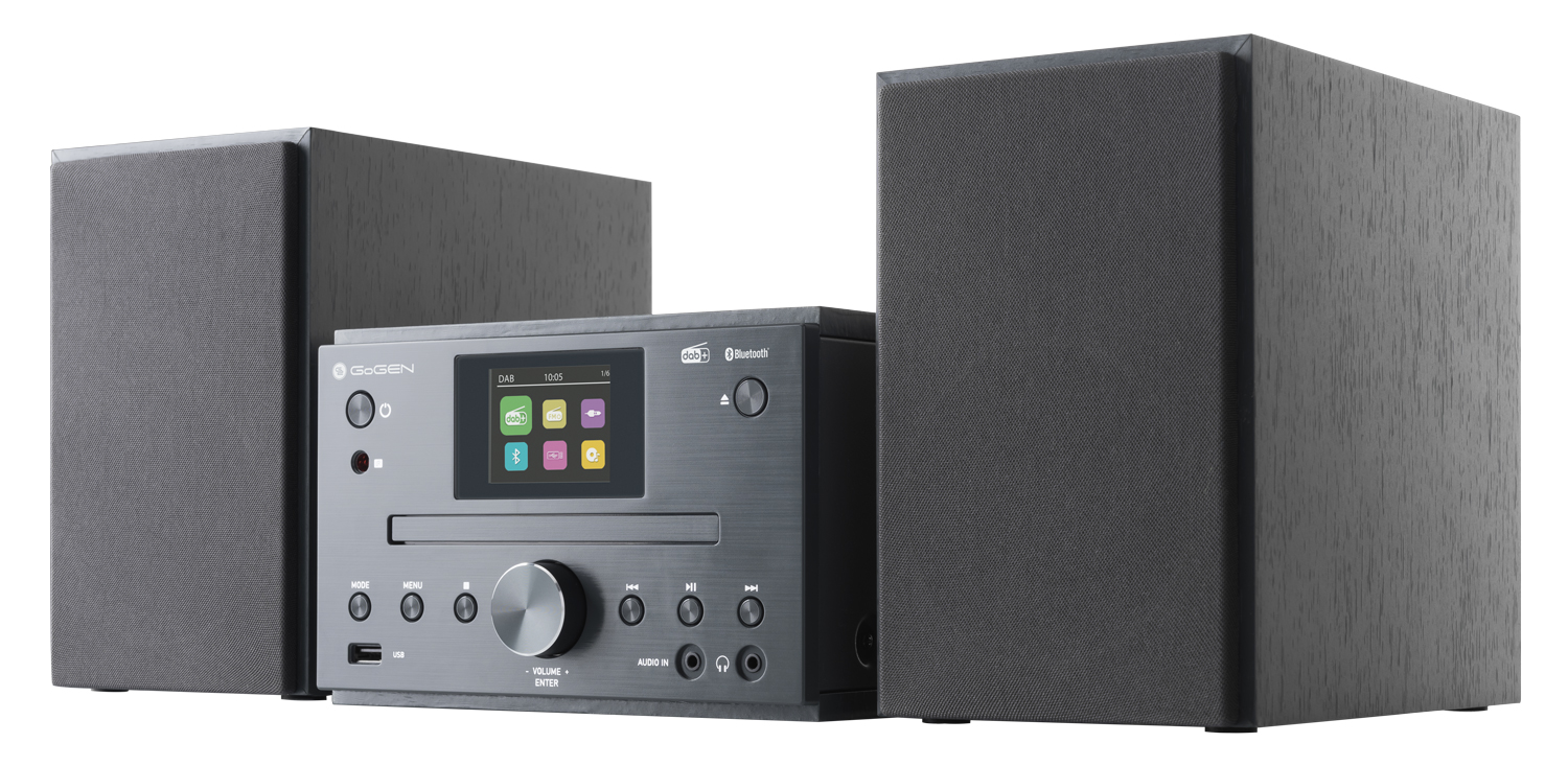 Wieża Eta Zestaw audio z bluetooth GoGEN MSC472BTDAB – Twoje centrum rozrywki