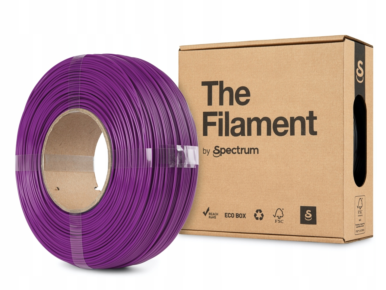 Spectrum The Filament ReFill PETG 1.75mm Plasma Purple – Idealny filament do druku 3D