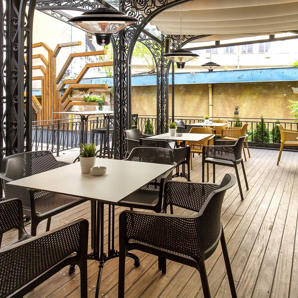 Efektywne ciepło podczerwieni bez wstępnego nagrzewania