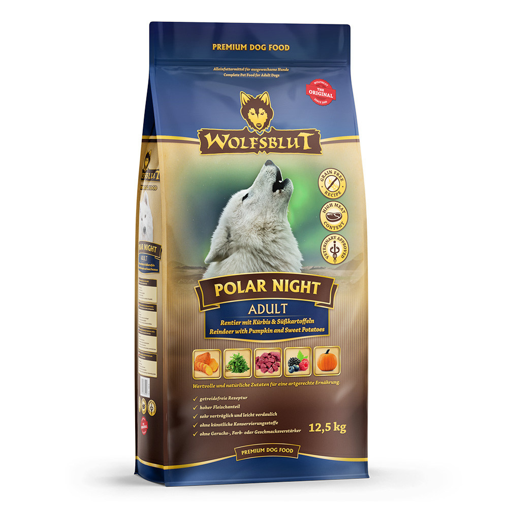Wolfsblut Polar Night Karma dla Psa - Renifer i Dynia 12,5kg