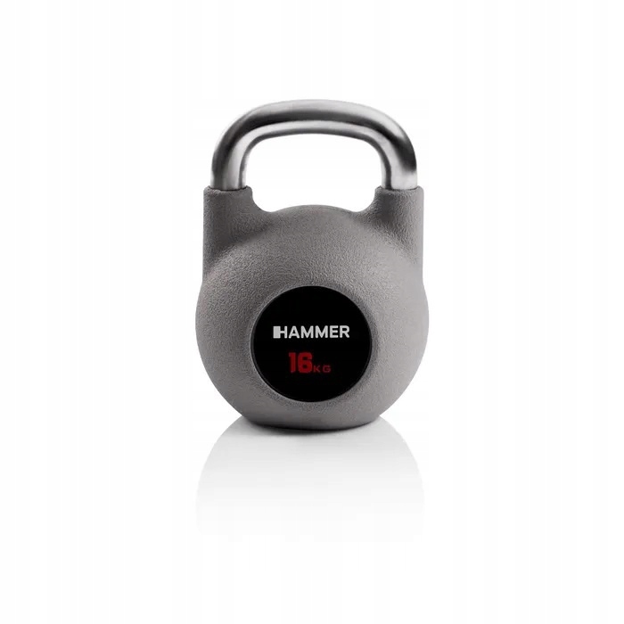 Kettlebell HAMMER Competition 16 kg – Twój partner w intensywnych treningach
