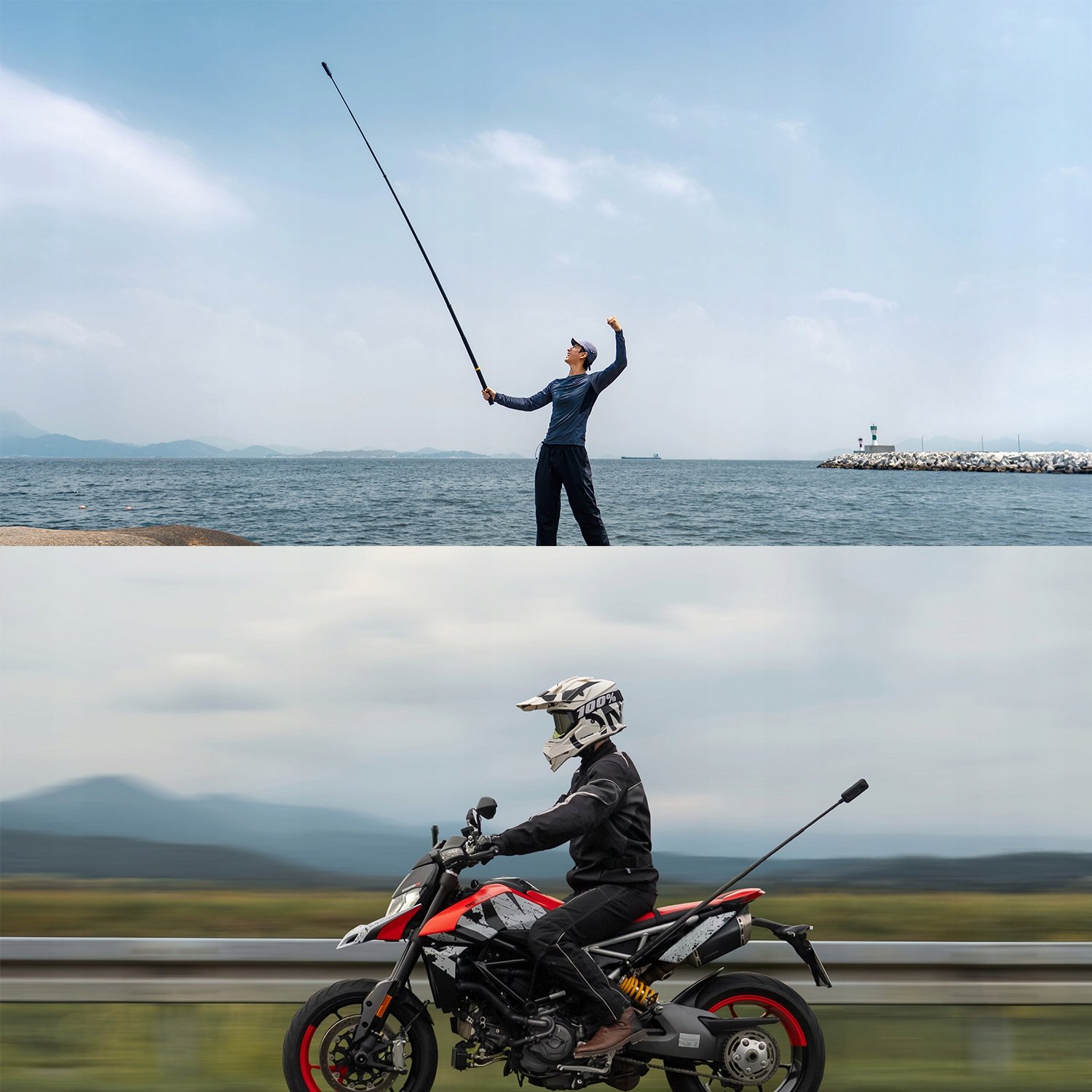 Wszechstronność dzięki trybowi InstaFrame i pojedynczemu obiektywowi