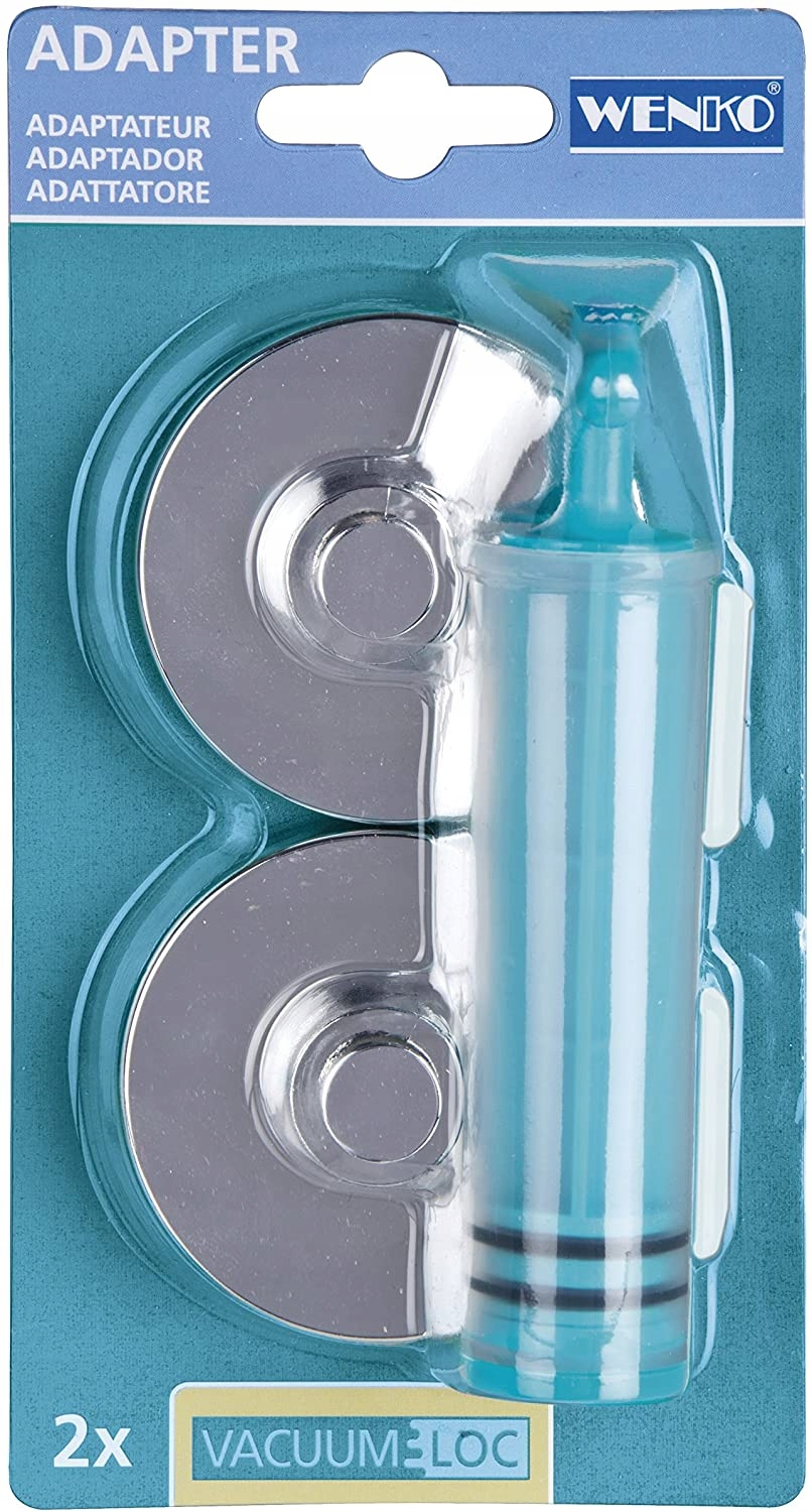 Wenko Elementy montażowe Vacuum-Loc Shiny – Innowacyjne rozwiązania do łazienki