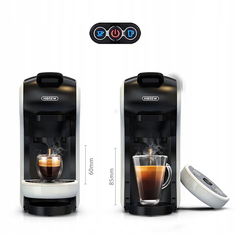 Wydajne ciśnienie 19 barów – doskonały smak kawy