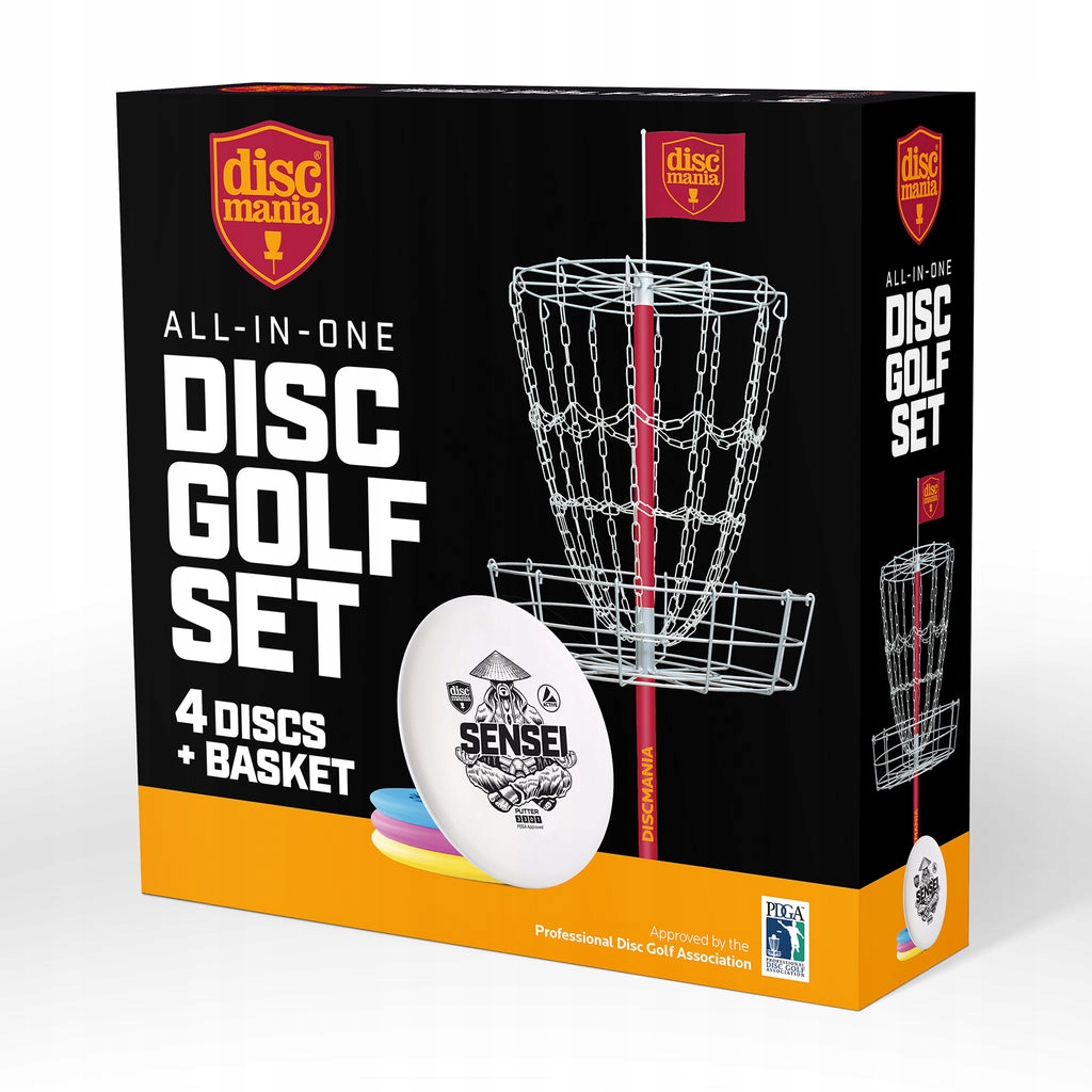Discmania Discgolf – Zestaw do gry w disc golf dla całej rodziny