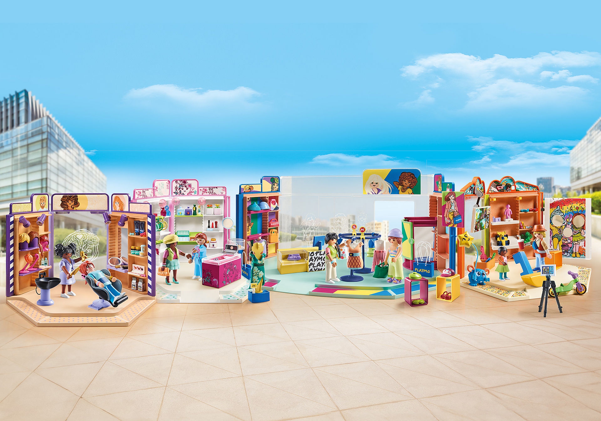 Możliwość łączenia z innymi zestawami PLAYMOBIL My Life