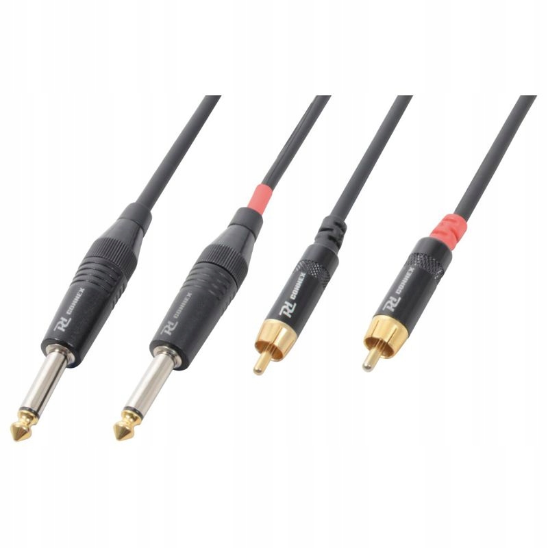 Złącza: 2x mono Jack i 2x RCA – wszechstronność zastosowania