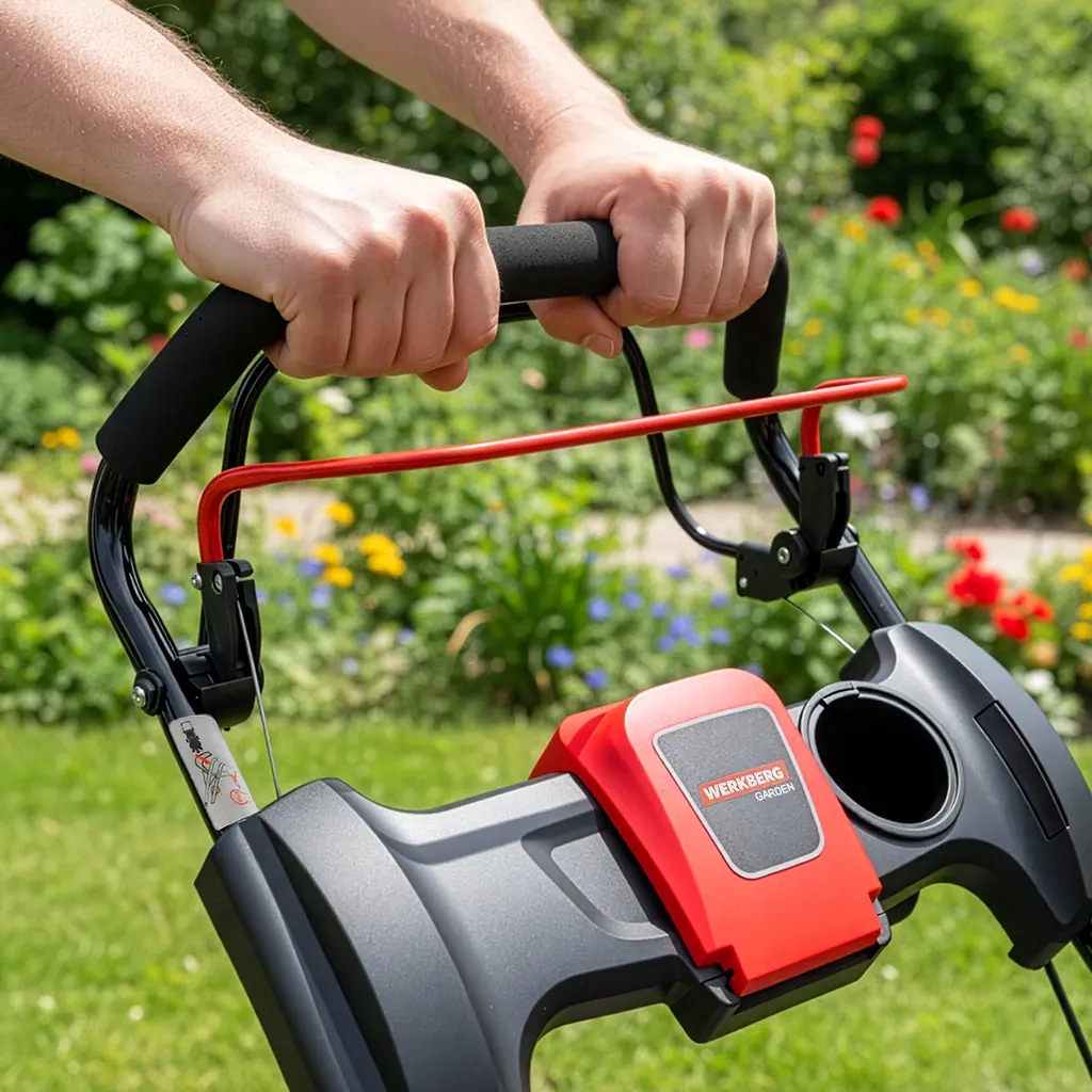 Mocny silnik 4-suwowy 196 cm³ – Siła cięcia w trudnych warunkach