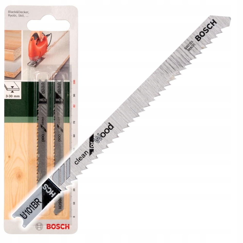 Brzeszczot HCS, U 101 BR, 82MM – Idealny do wyrzynarek Bosch