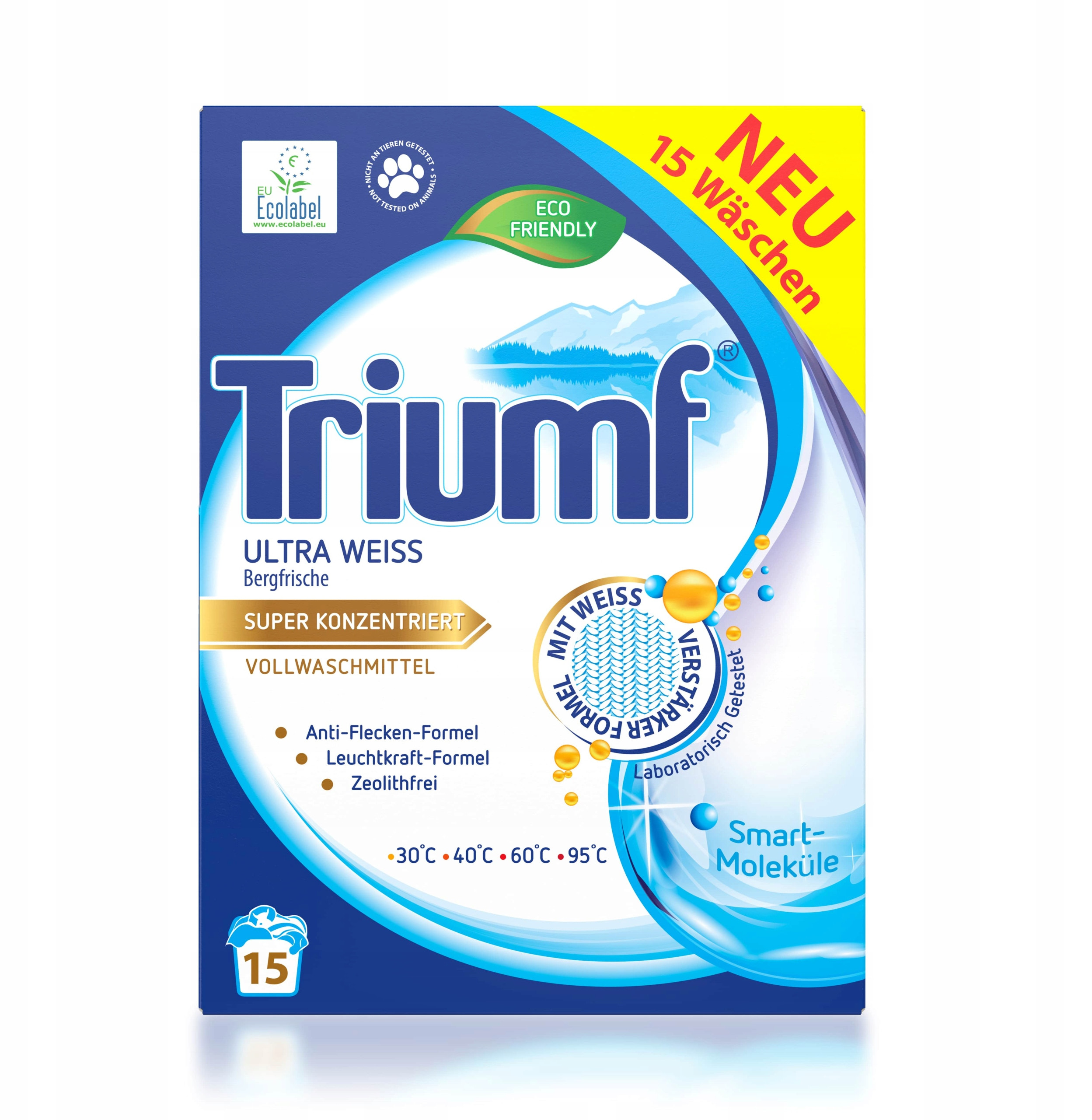 Wysoka koncentracja i efektywność prania