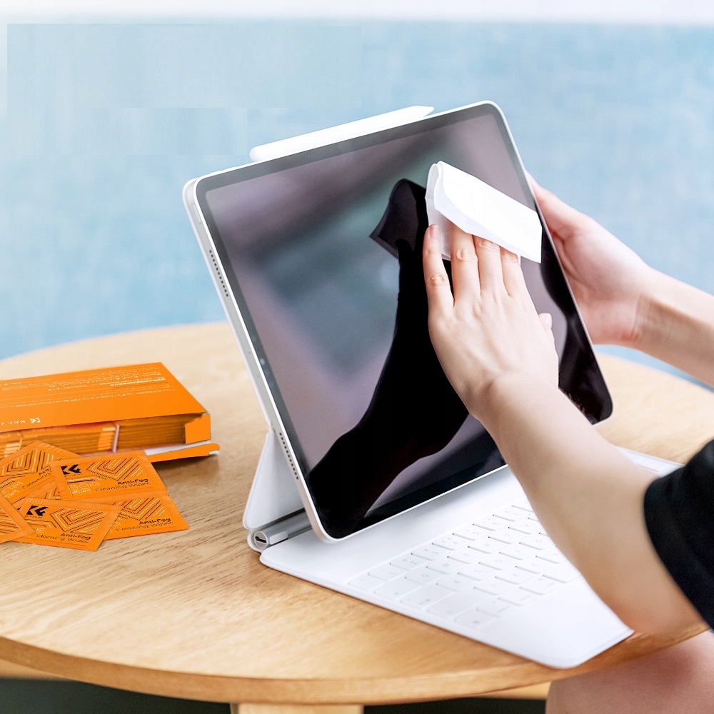 Miękkie i bezpyłowe chusteczki do czyszczenia