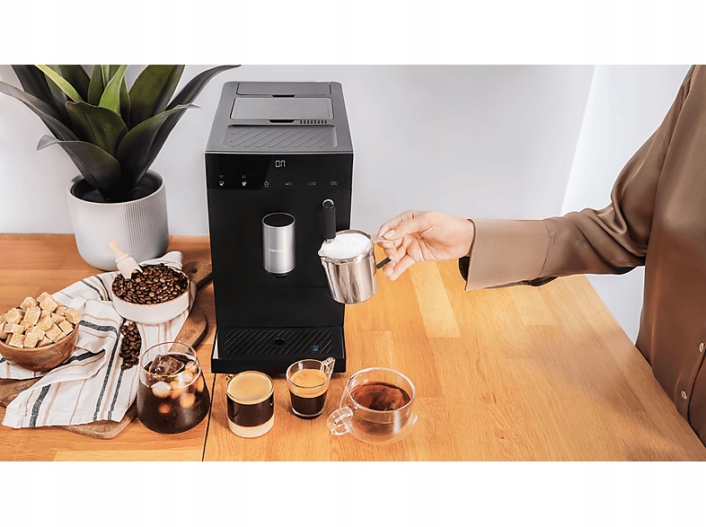 Parownica z dyszą do mleka – idealna pianka do cappuccino i latte