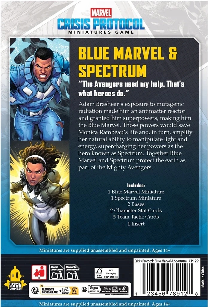 Bohaterowie w akcji: Blue Marvel i Spectrum