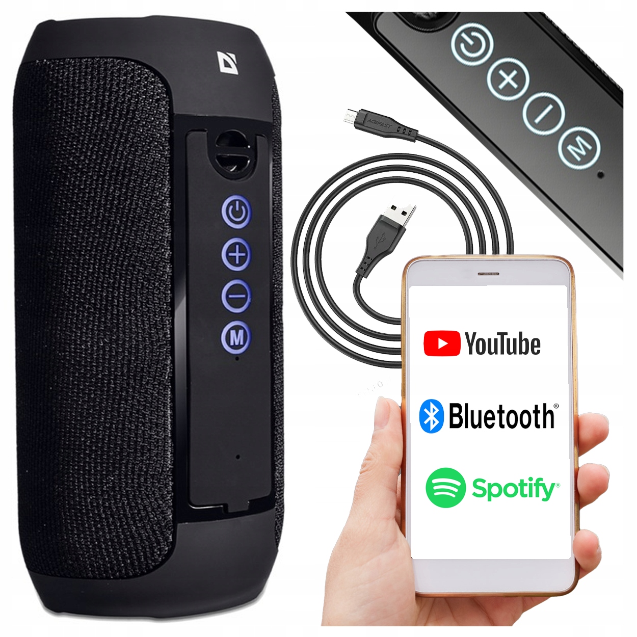 Bezprzewodowa łączność Bluetooth 5.0 – Muzyka bez ograniczeń