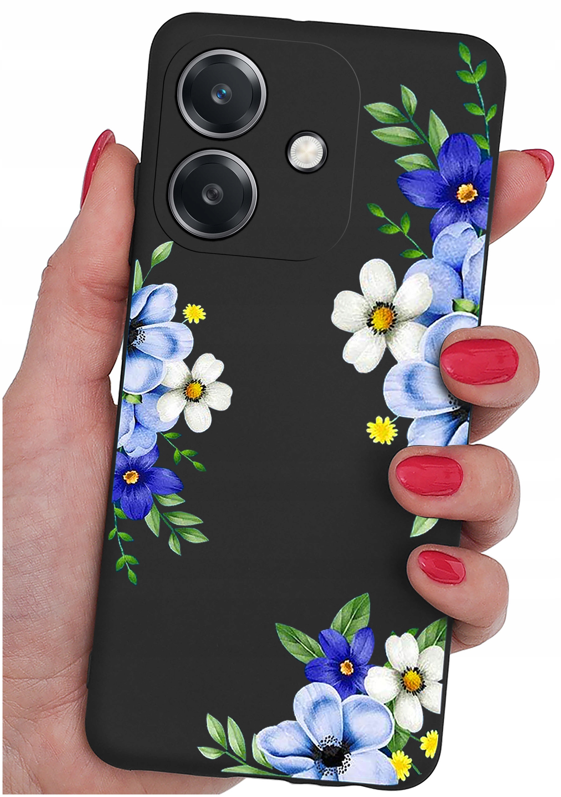 Etui do Oppo A40 | A40M | WZORY | SILIKONOWE MATT SZKŁO 9H – Ochrona i styl w jednym