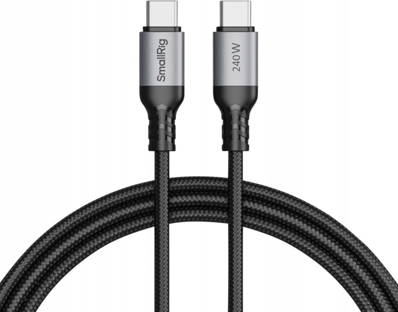 Smallrig 4908 Kabel zasilający 240 W USB-C – Niezawodne zasilanie dla Twoich urządzeń