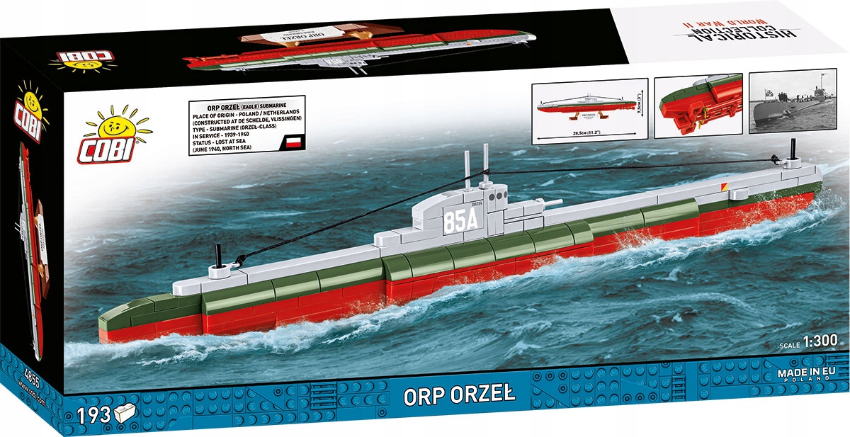 Historia ORP Orzeł – Bohater II Rzeczypospolitej