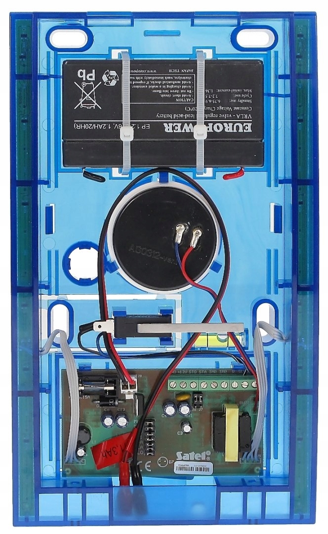 Wbudowany akumulator 6V/1,2 Ah – niezawodne zasilanie