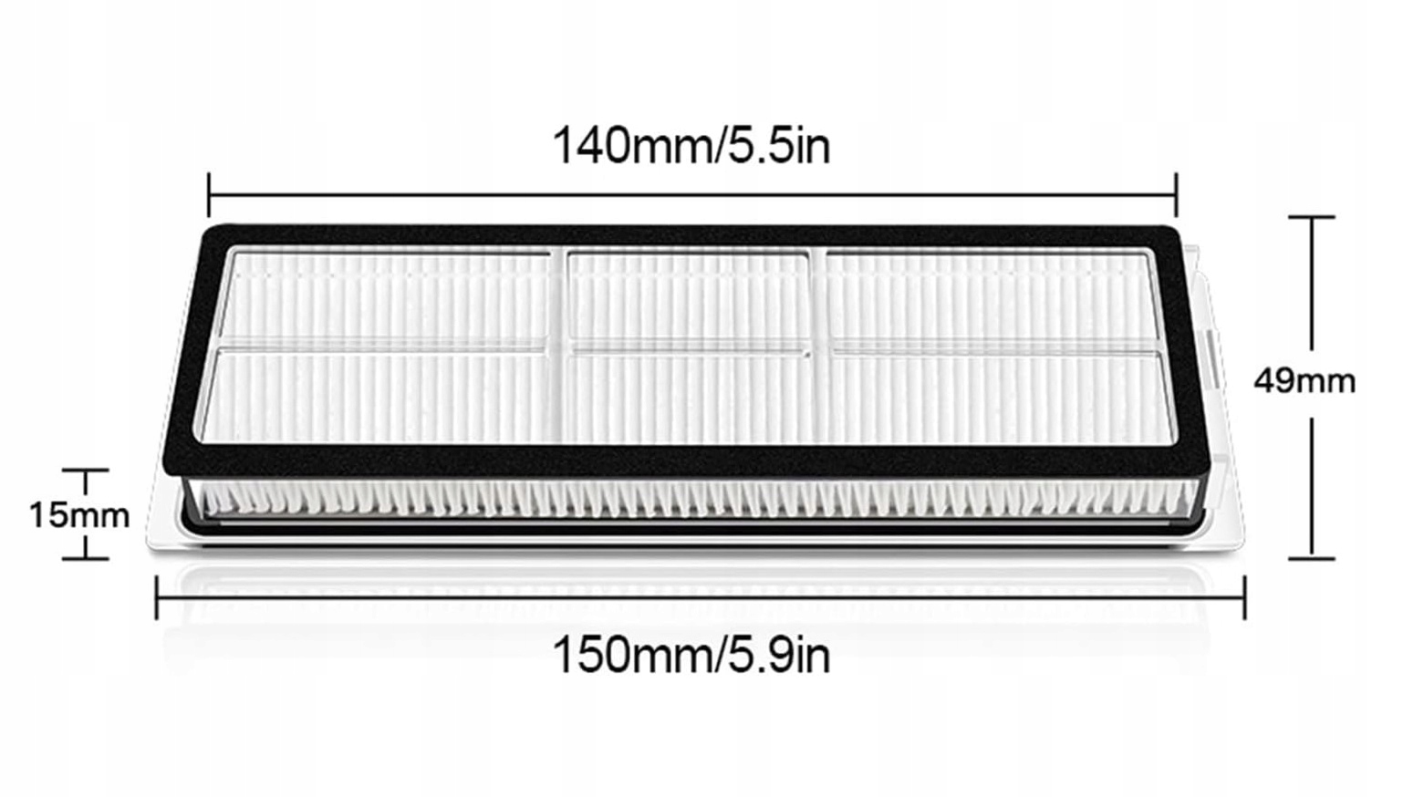 Wysoka jakość filtrów i szczotek