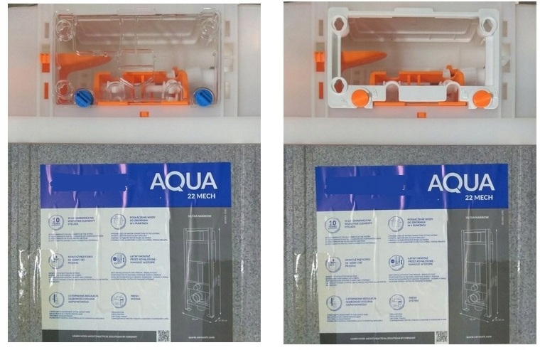 Kompatybilność z systemem AQUA – Idealne dopasowanie do stelaży