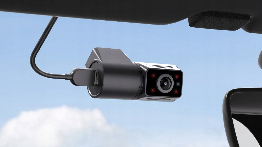 Super szeroki kąt widzenia 140° – Pełna perspektywa podczas jazdy