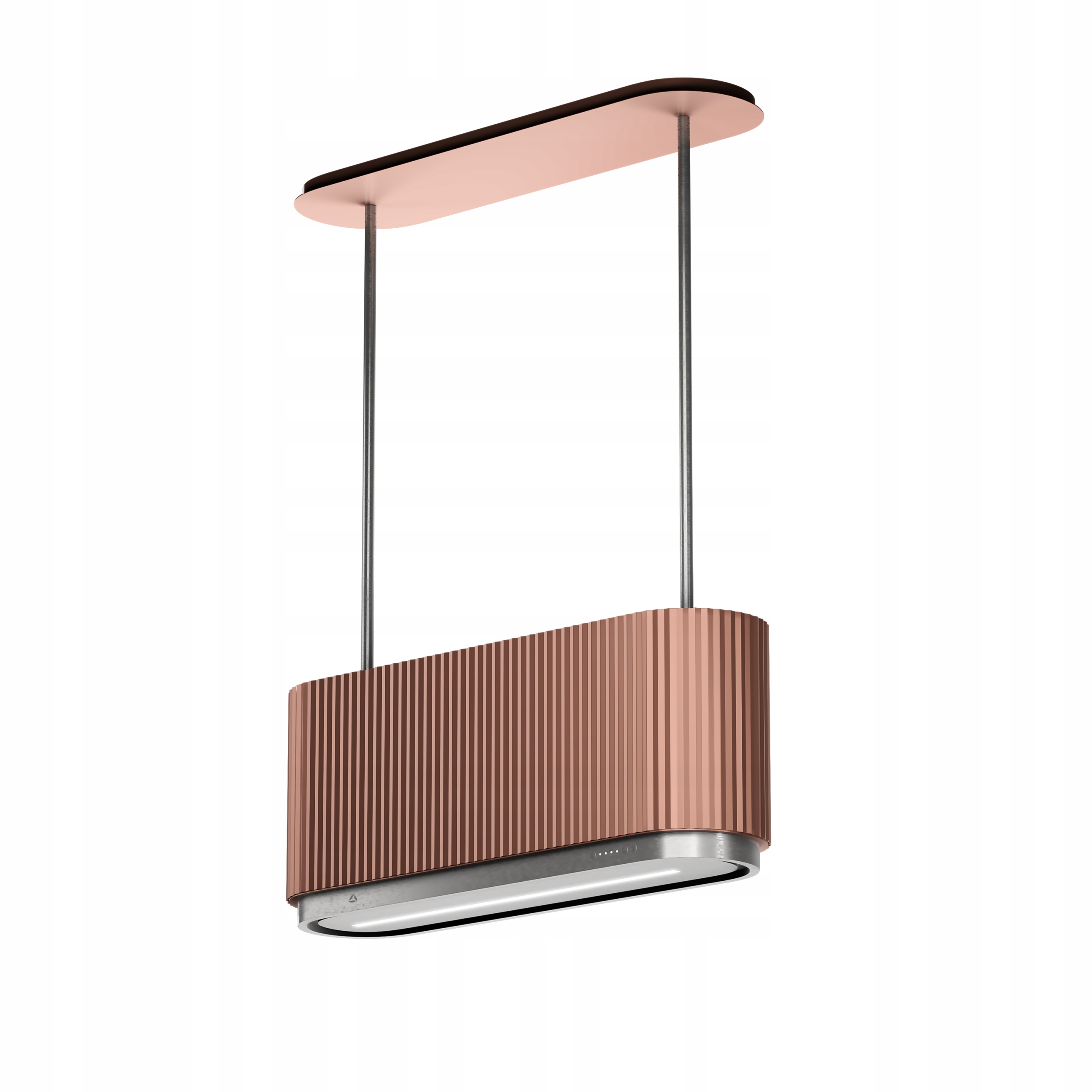 Okap wyspowy Ciarko Mono W Rose Gold – Elegancja i funkcjonalność w Twojej kuchni