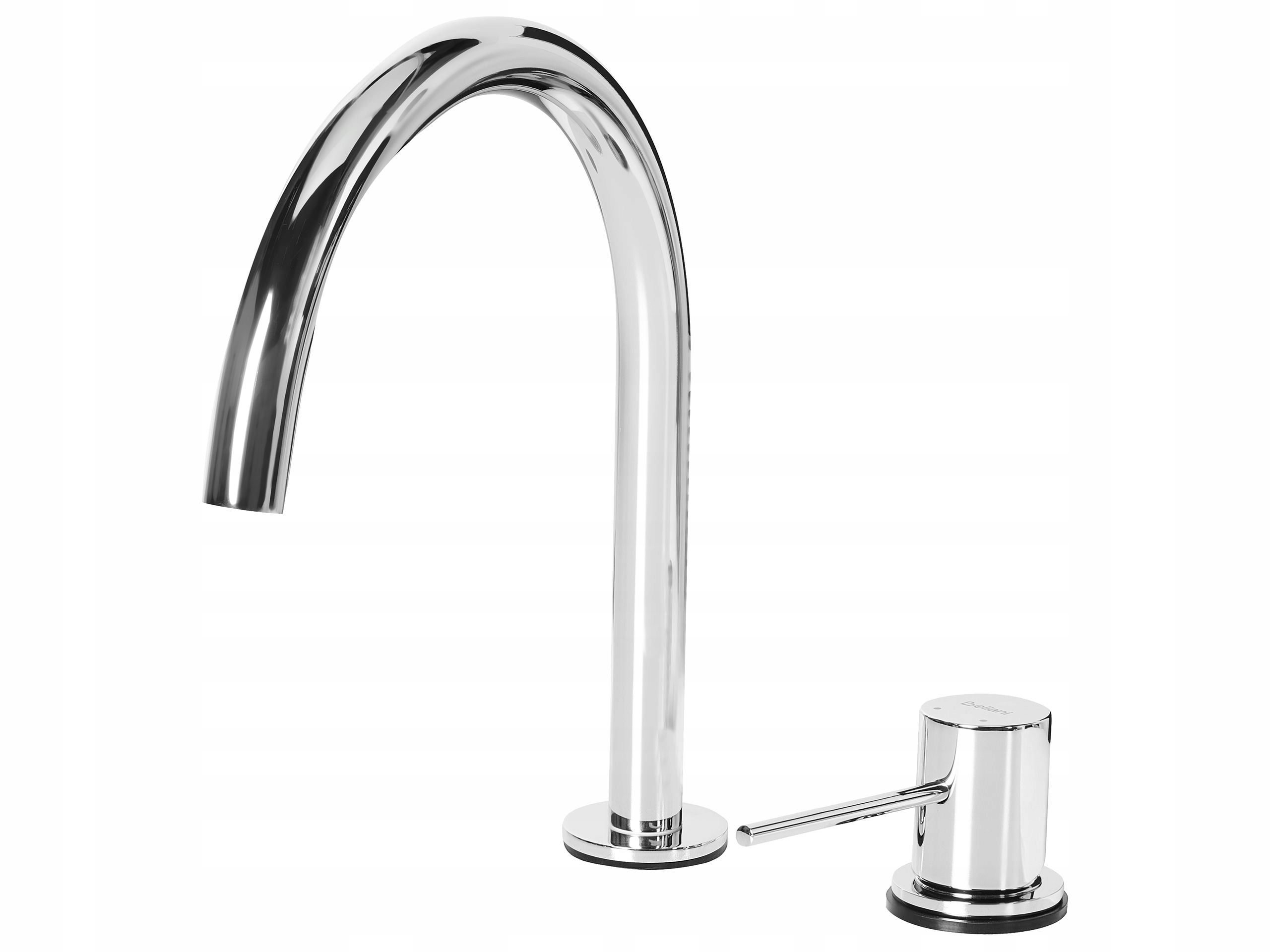 Bateria umywalkowa COLICO Mosiądz Srebrny – Styl i funkcjonalność w Twojej łazience