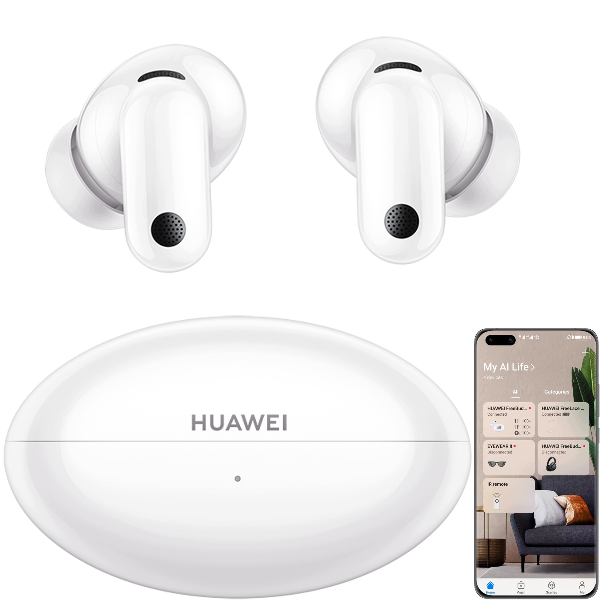 HUAWEI FreeBuds Neo – Bezprzewodowe słuchawki z redukcją szumów