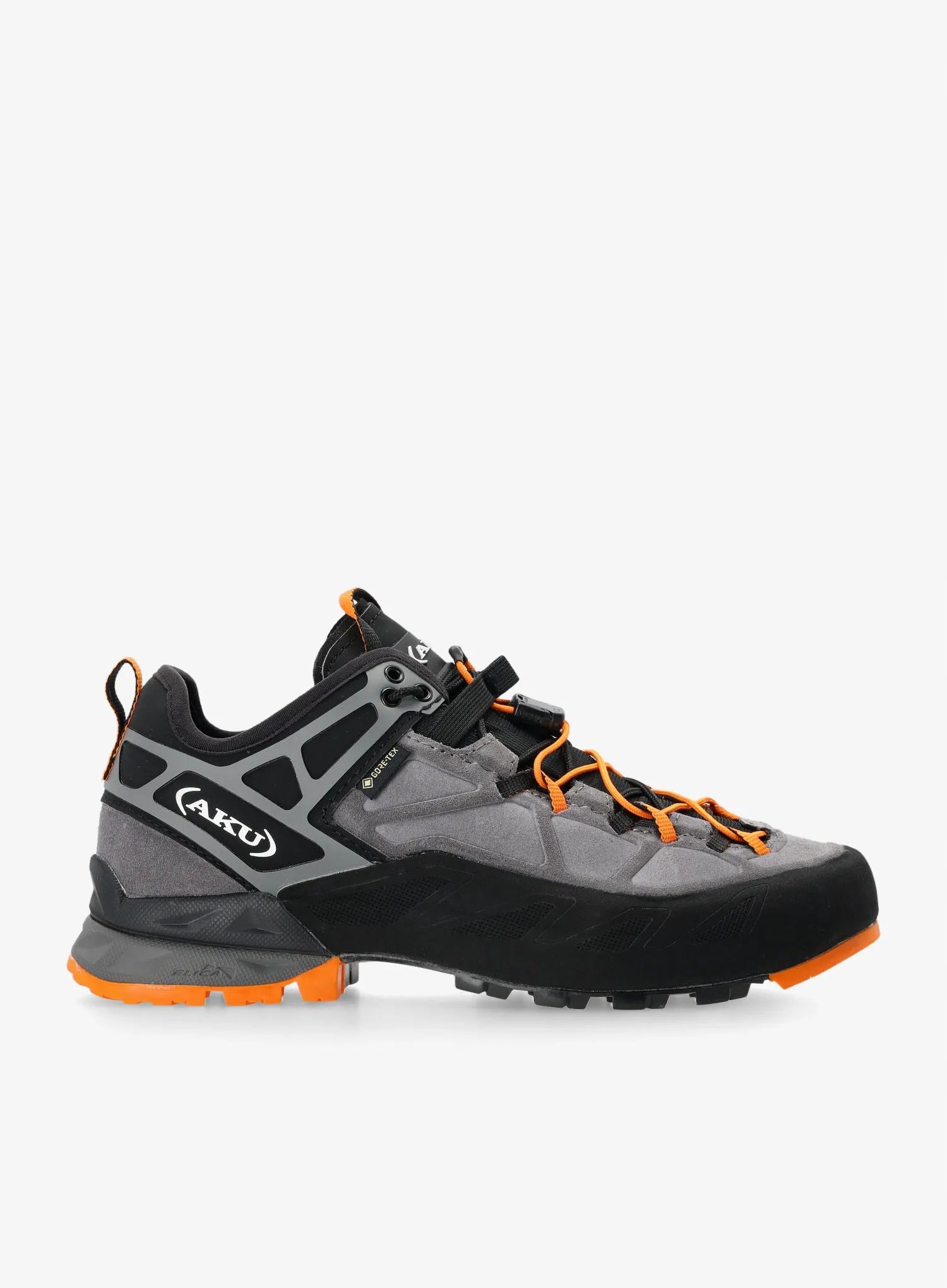 Buty podejściowe AKU Rock DFS II GTX - szare/pomarańczowe (44,5) – idealne na górskie wędrówki