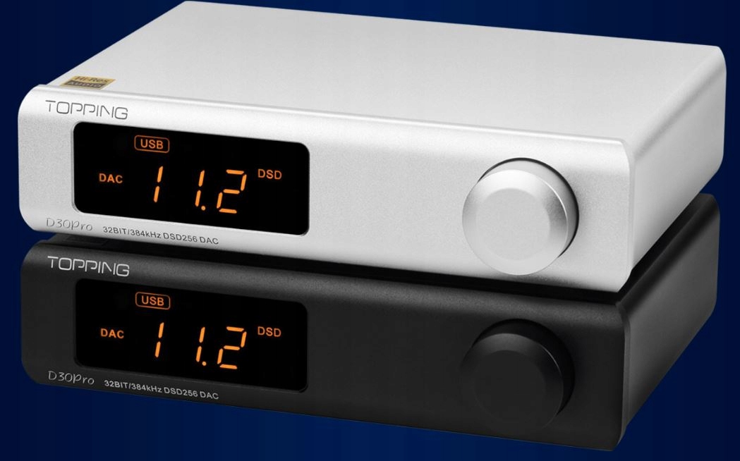 Obsługa plików DSD256 i PCM do 384 kHz