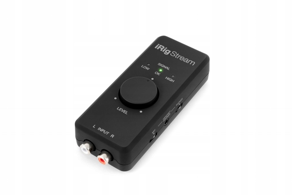 IK iRig Stream – Interfejs audio do transmisji strumieniowej