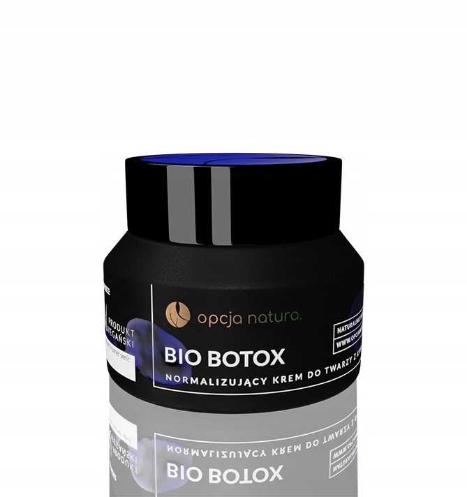OPCJA NATURA - Bio-Tox normalizujący krem do twarzy z kwasem hialuronowym 50ml
