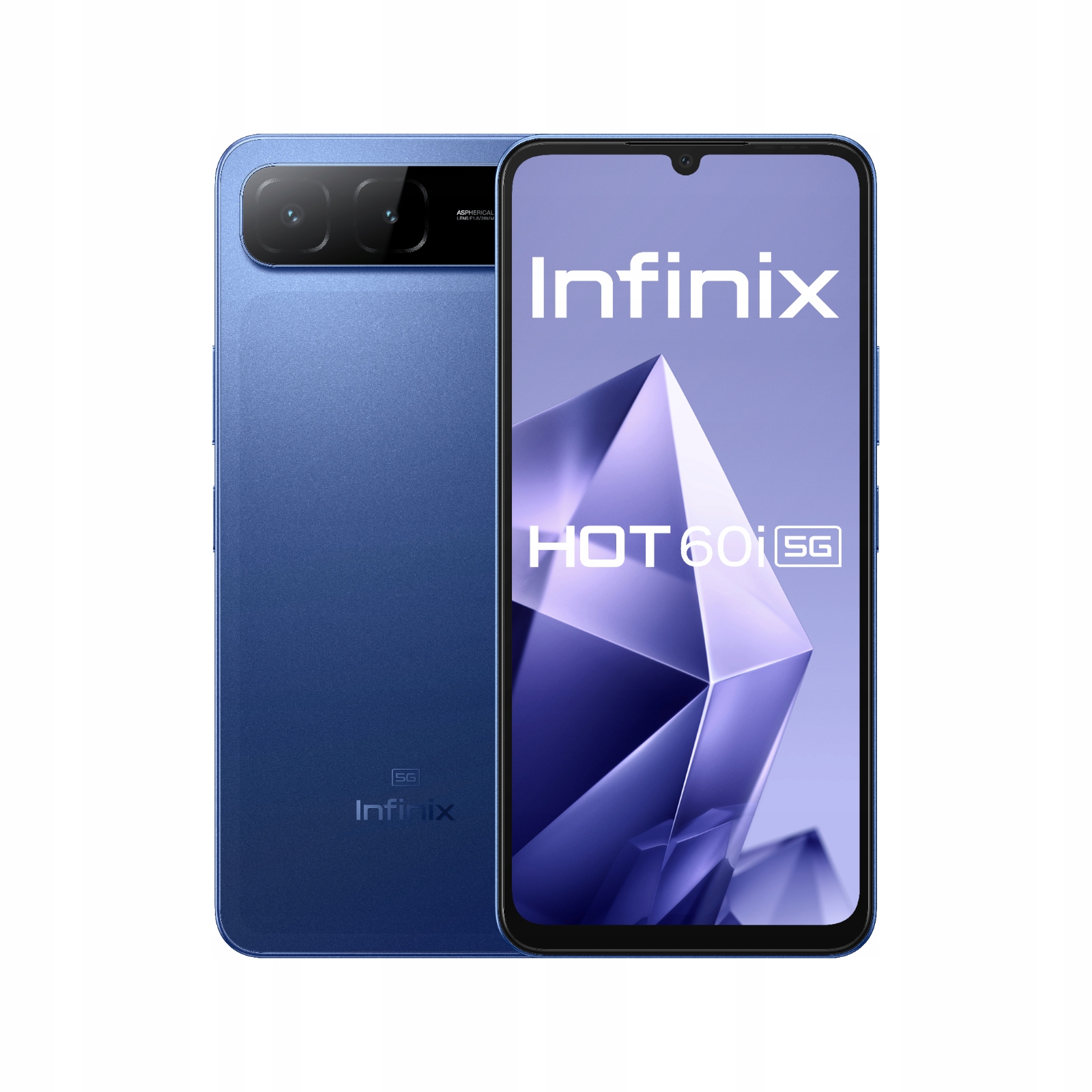 Telefon Infinix Hot 60i 5G 4/128GB Shadow Blue – Nowoczesny smartfon dla każdego