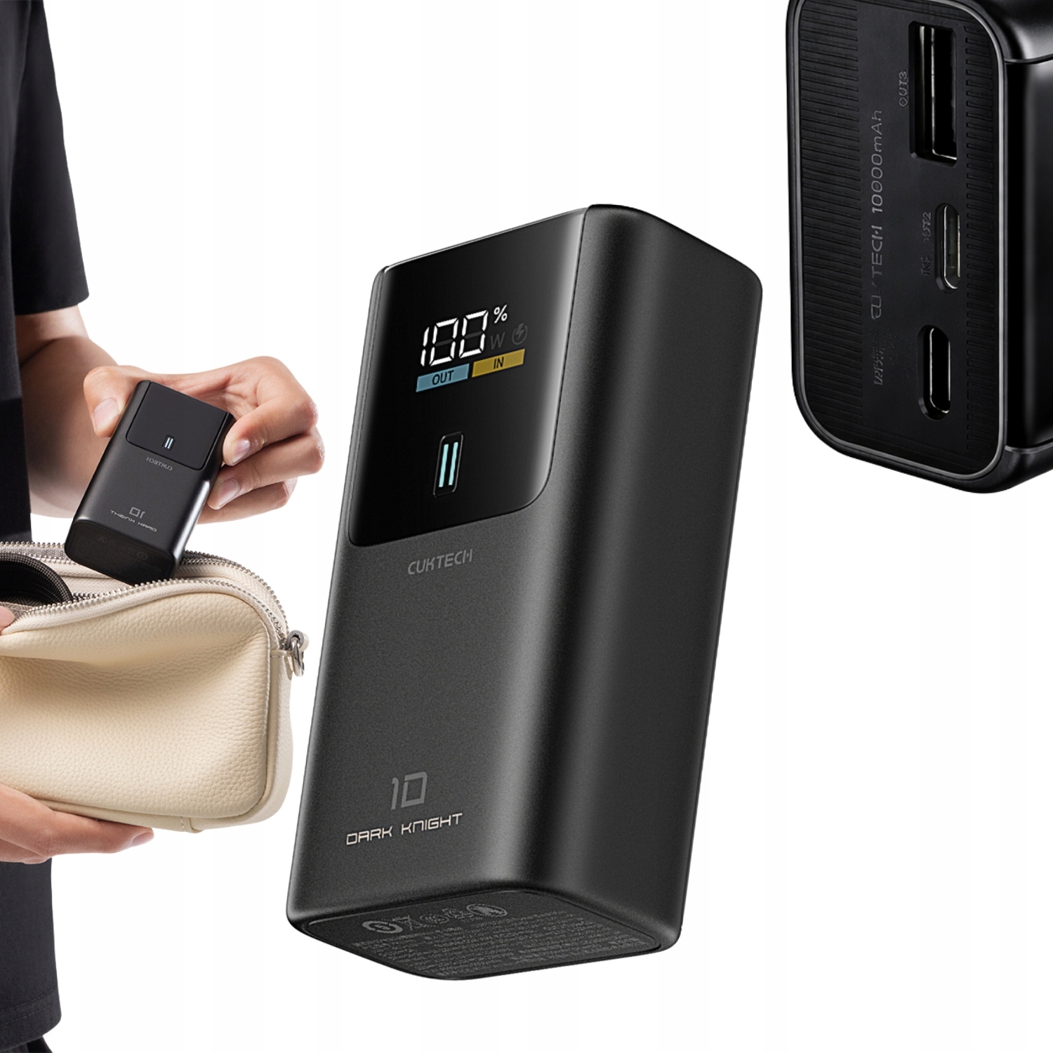 Dwa porty USB-C – Ładuj jednocześnie wiele urządzeń