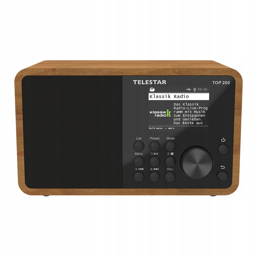 Wymiary i waga radia