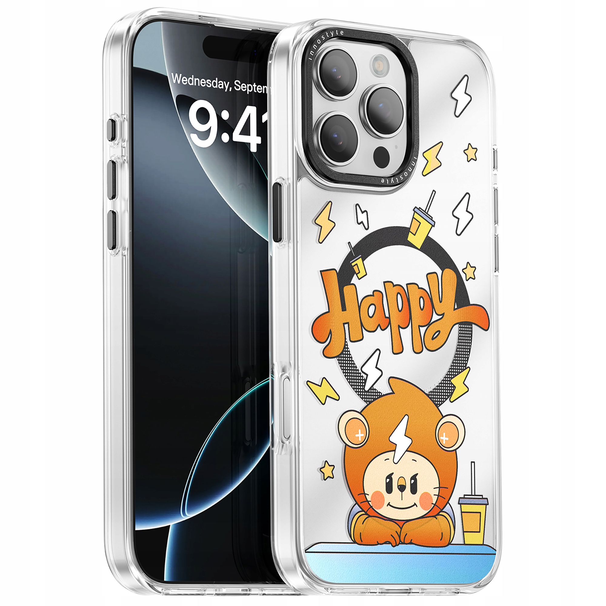 INNOSTYLE ETUI MAGNETYCZNE CASE WZMOCNIONE DO MAGSAFE IPHONE 16 PRO MAX – Stylowa ochrona dla Twojego iPhone'a