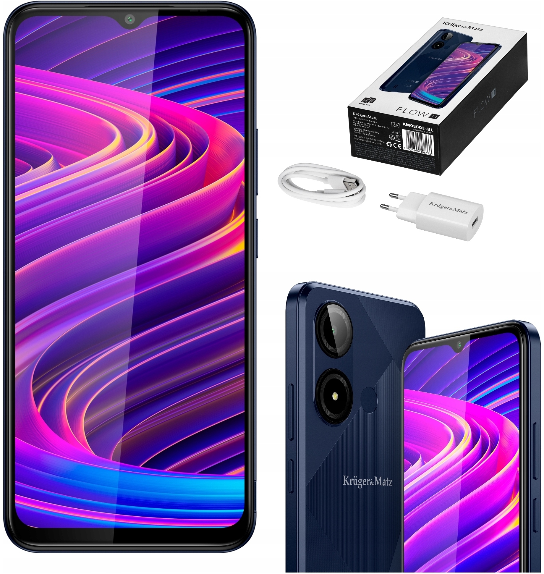 Smartfon Kruger&Matz FLOW 11 – Nowoczesność w Twojej kieszeni